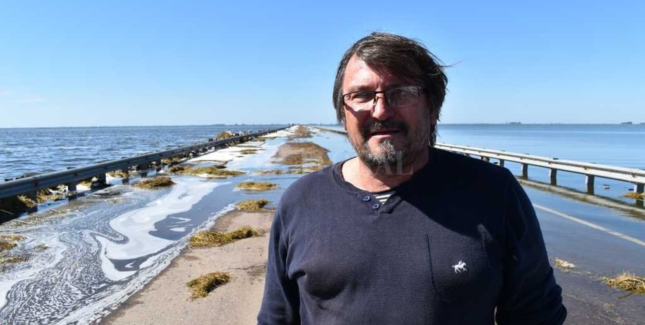 Walter Ramanzín: "La Ruta 7 va a quedar un metro bajo agua"