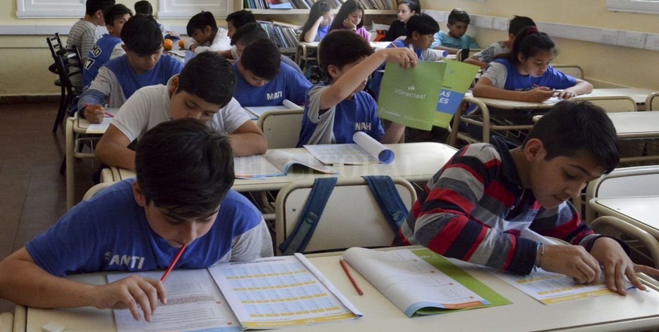 Se realizó el operativo de evaluación Aprender