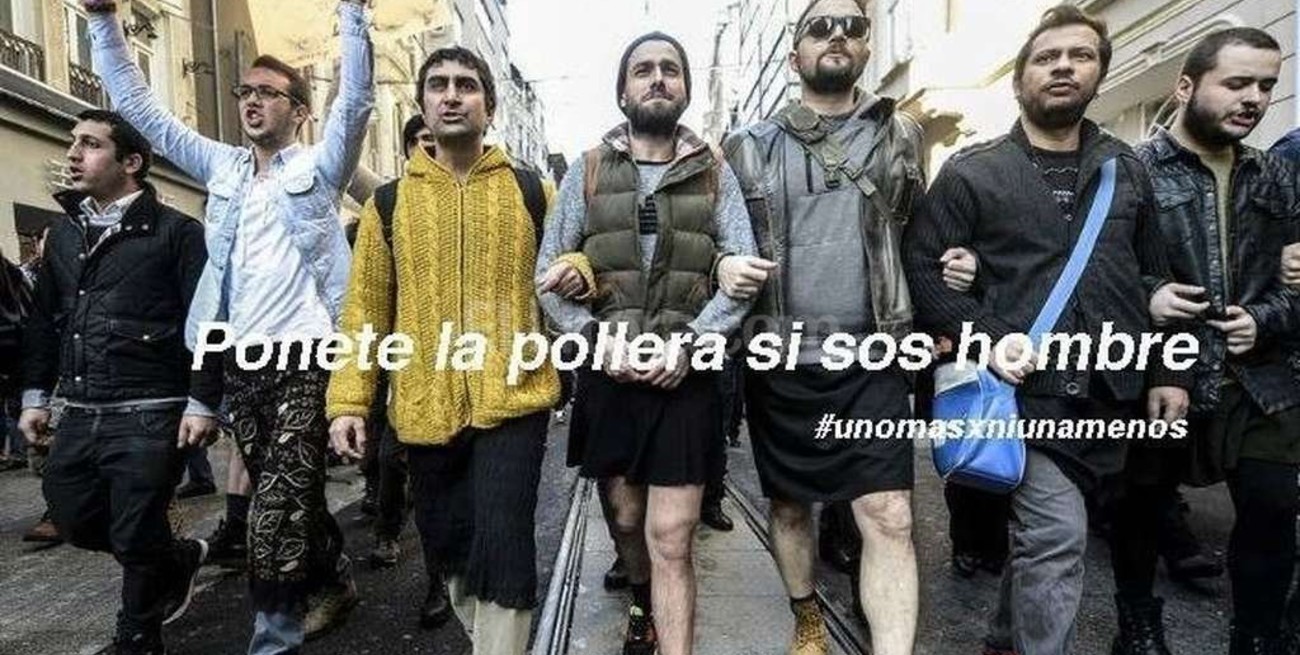 "Ponete la pollera si sos hombre"