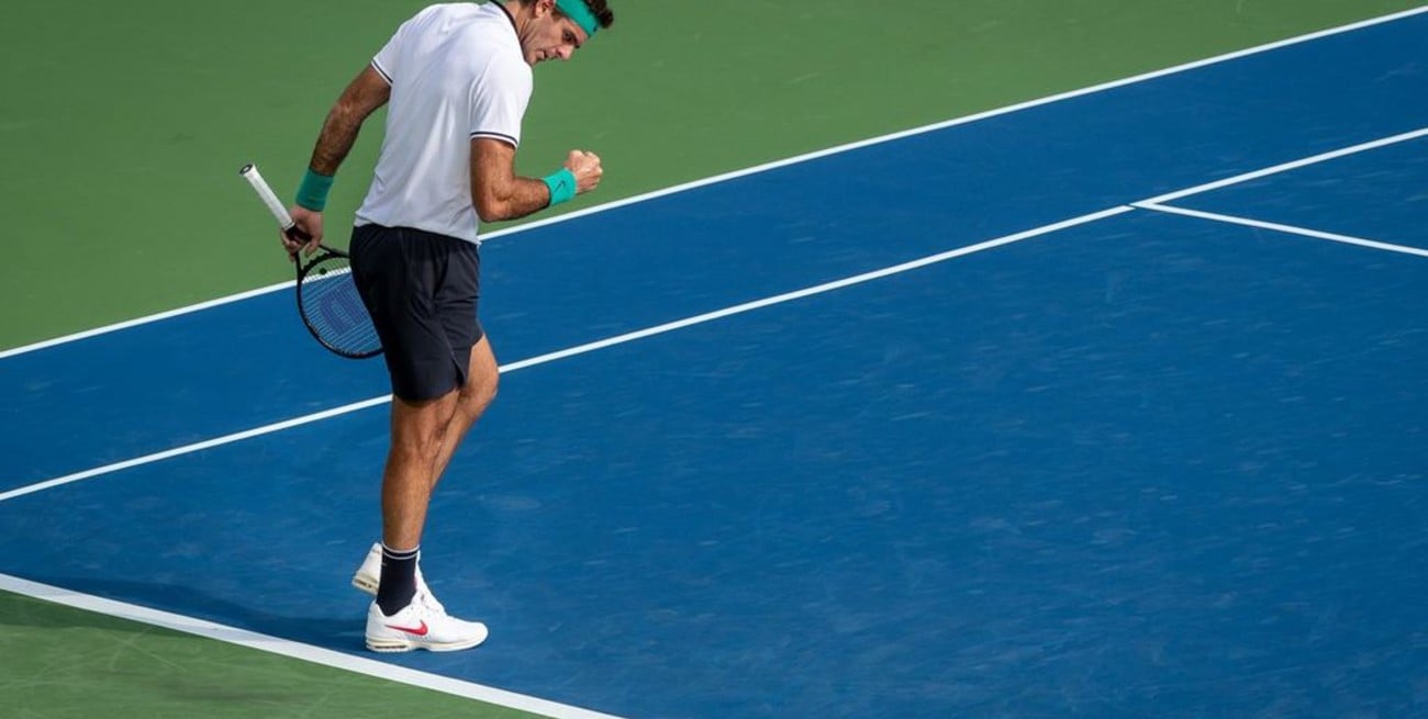 Del Potro superó a Kyrgios y está en cuartos de final