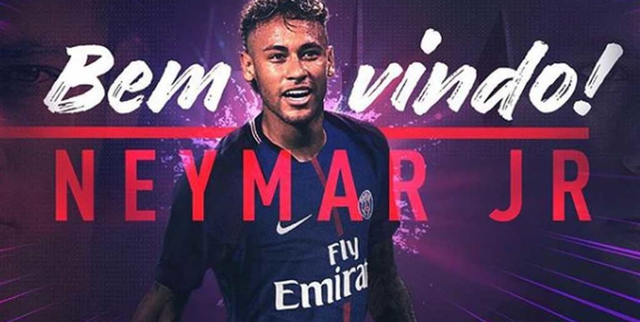 El PSG le da la bienvenida a Neymar