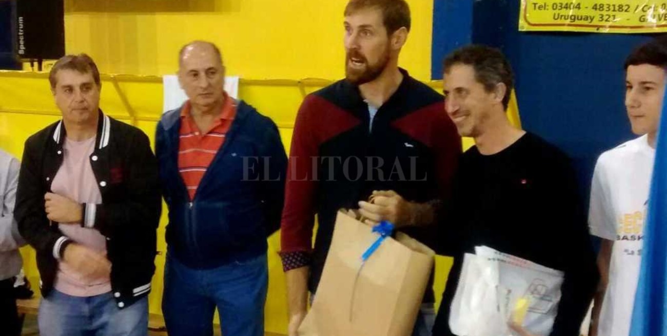 Distinguieron a Nocioni en Ceci de Gálvez