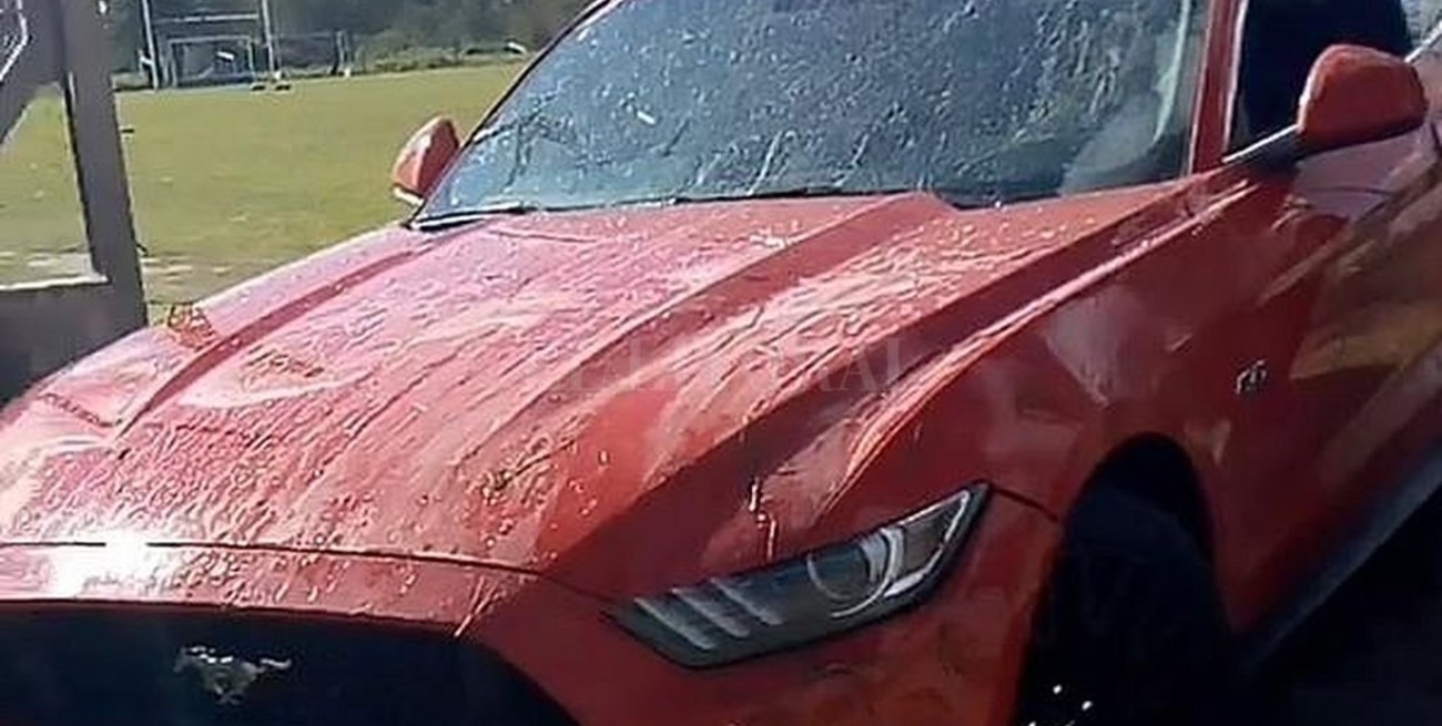 El "Chino" Maidana se pasó de rosca con su Mustang