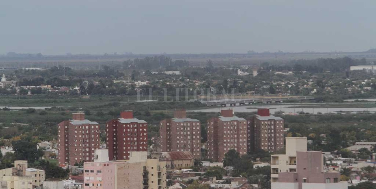 Ventoso y fresco martes en la ciudad