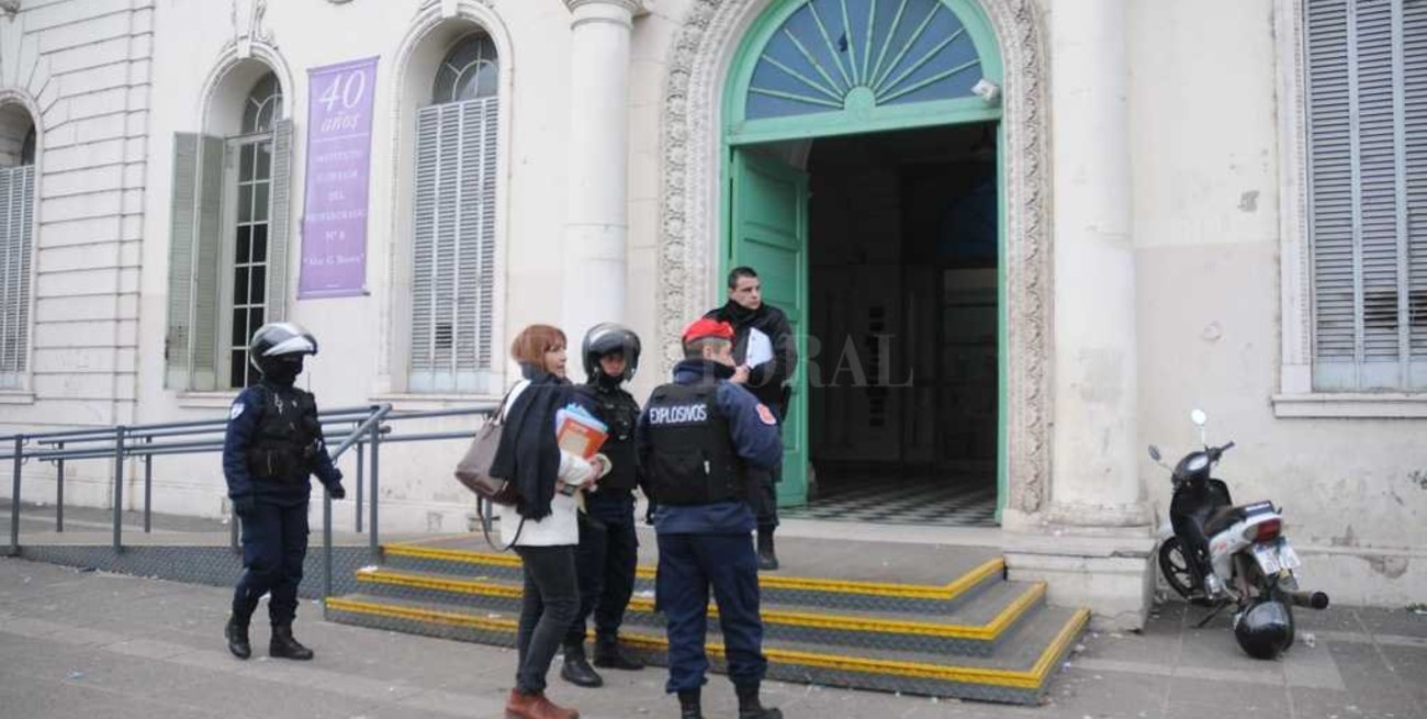 Balagué sobre las amenazas de bomba: "Los directivos de las escuelas pueden sancionar"