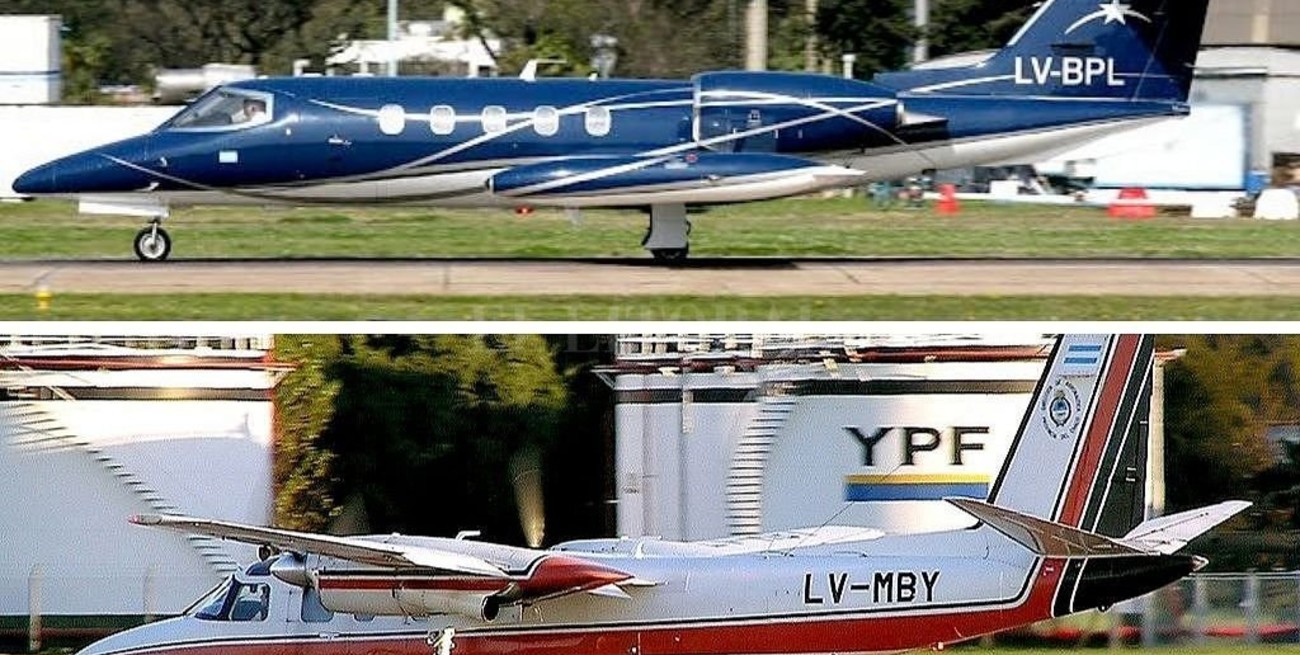 Rematarán dos aviones incautados a Lázaro Báez