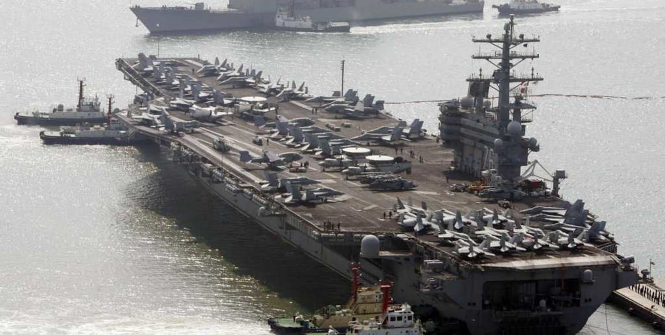 Estados Unidos inicia maniobras con portaaviones nucleares cerca de Corea del Norte