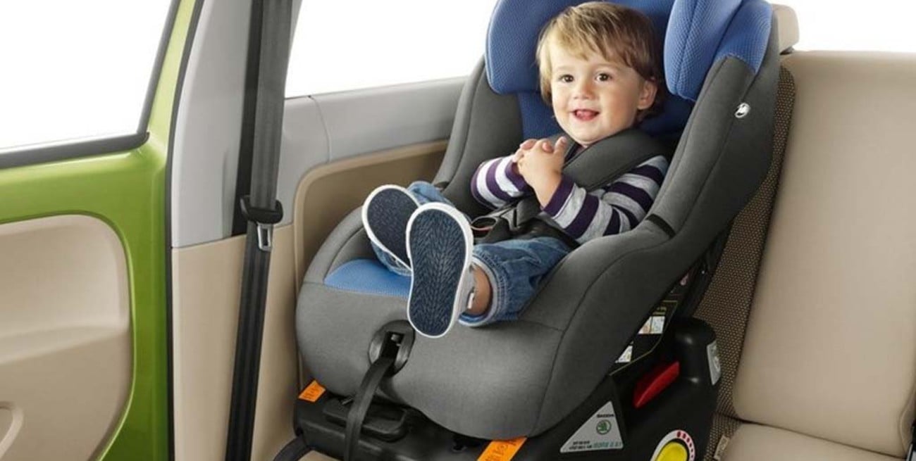 En la ciudad será obligatorio que los niños de 10 años usen "sillita"