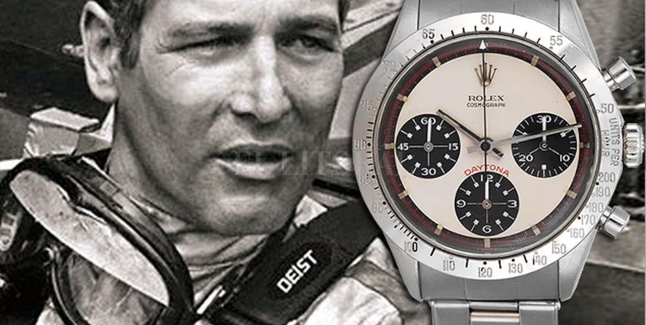 Un reloj de Paul Newman se vendió en casi 18 millones de dólares