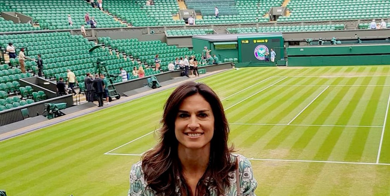 Gabriela Sabatini recibió una distinción en Wimbledon