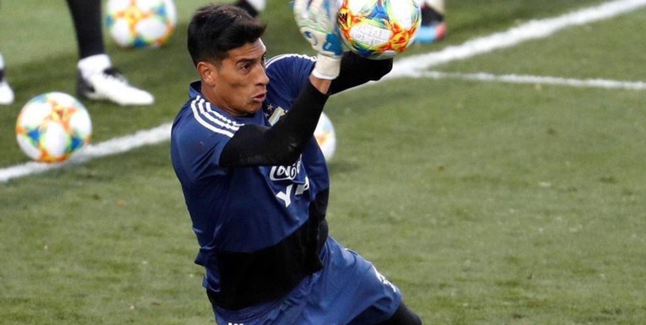 Copa América: Andrada quedó desafectado de la Selección Argentina