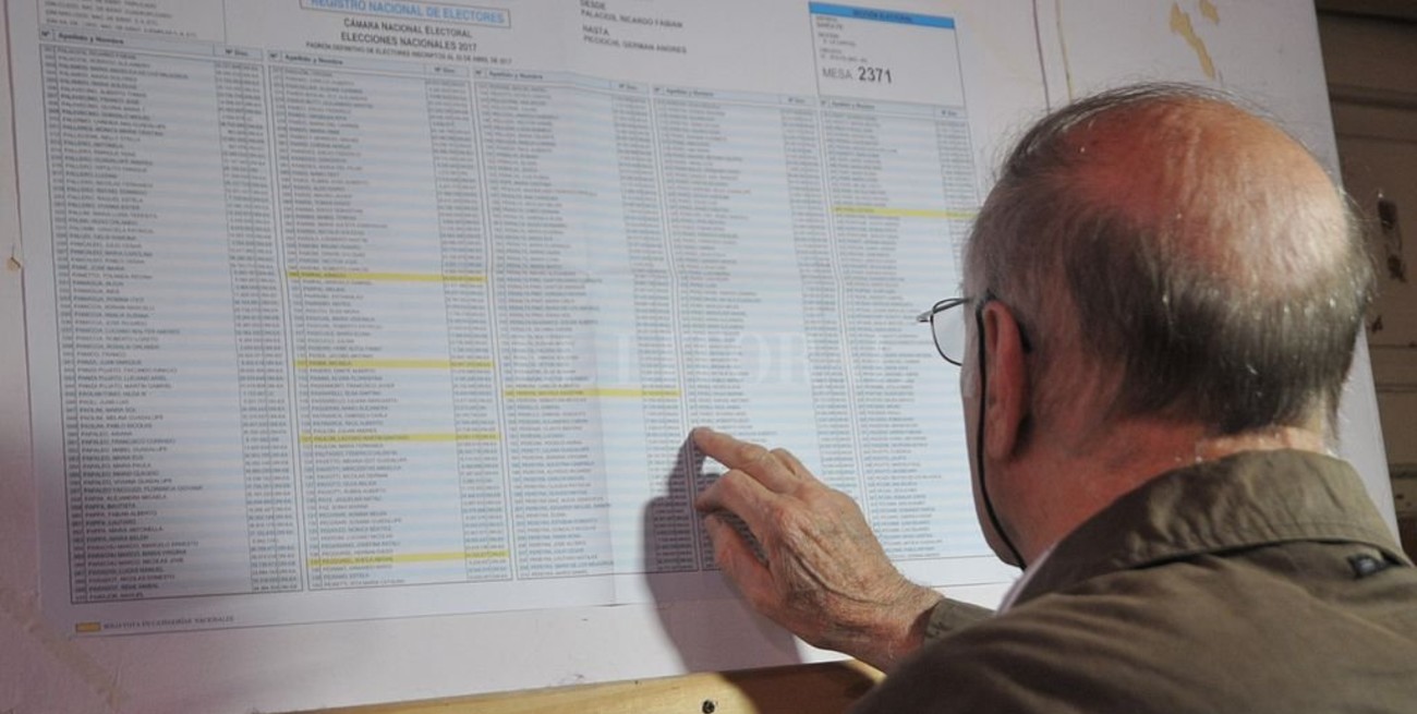 Conocé quién ganó en tu mesa de votación