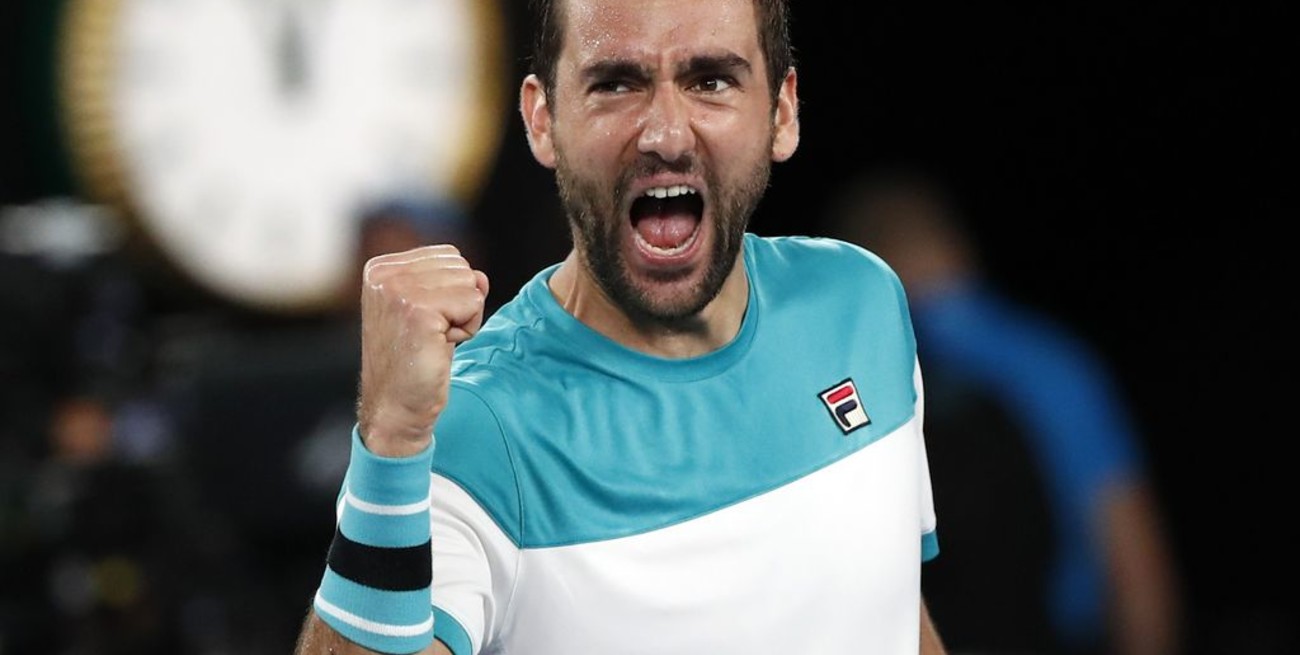 Cilic es el primer finalista del Abierto de Australia
