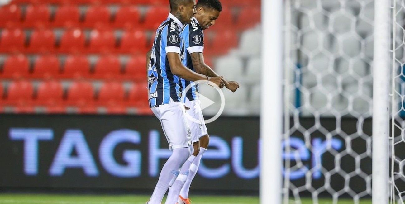 Gremio venció a Libertad y está en los cuartos de final de la Copa Libertadores