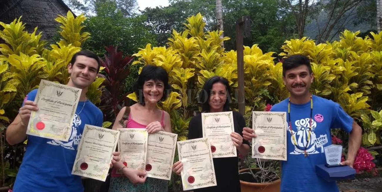 El grupo La Gorda Azul fue premiado en Malasia