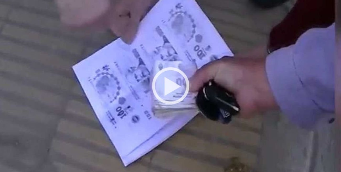 Video: así fue la captura de un abogado acusado de extorsión