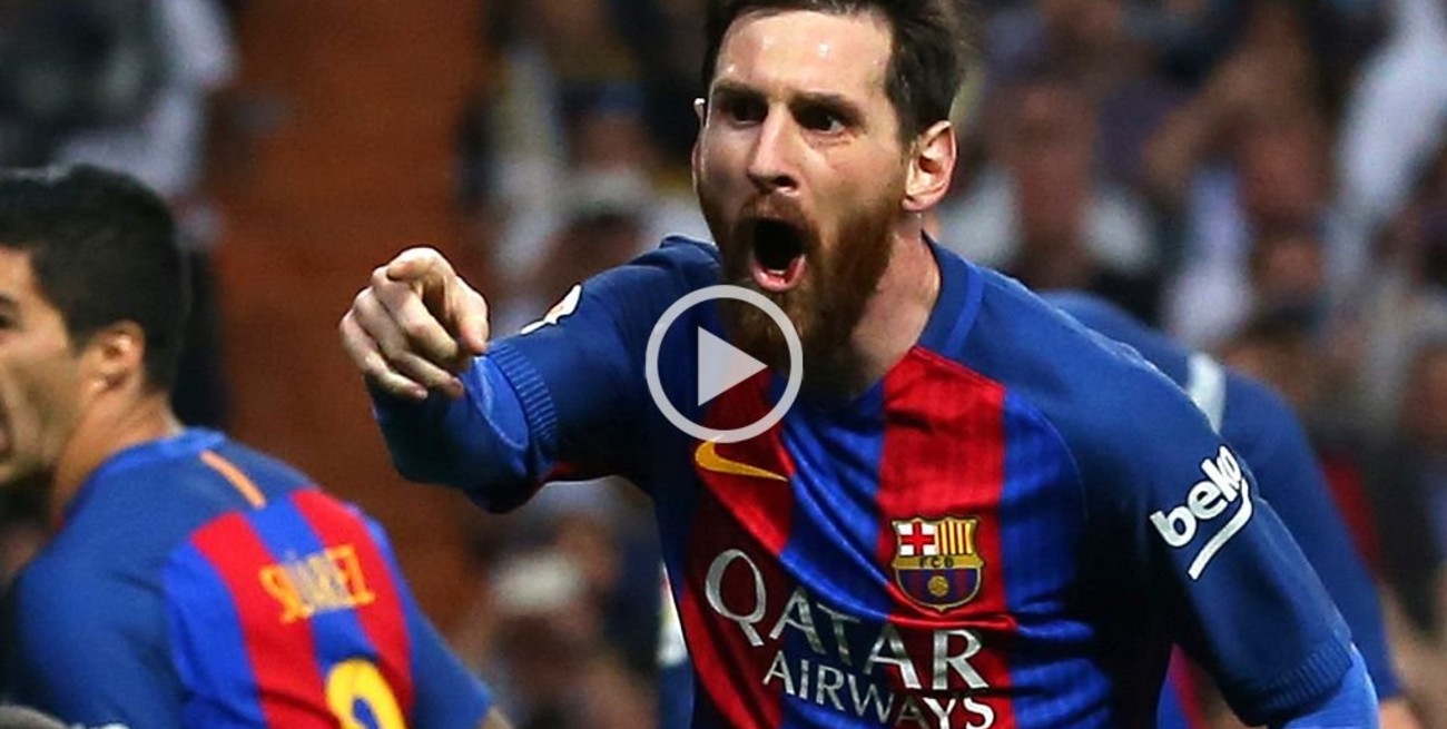 Barcelona le ganó al Real Madrid con gol de Messi en el alargue