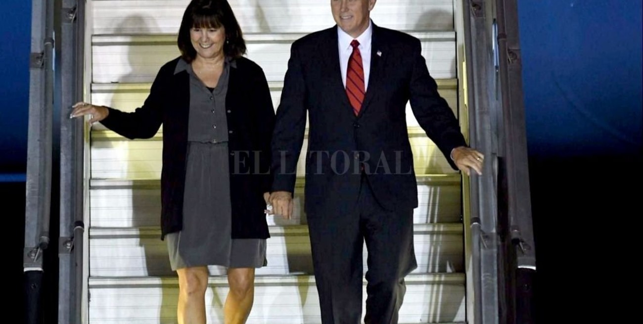 Vice de E.E. U.U. visita a Macri en Olivos y luego almuerza con Michetti en la Rosada