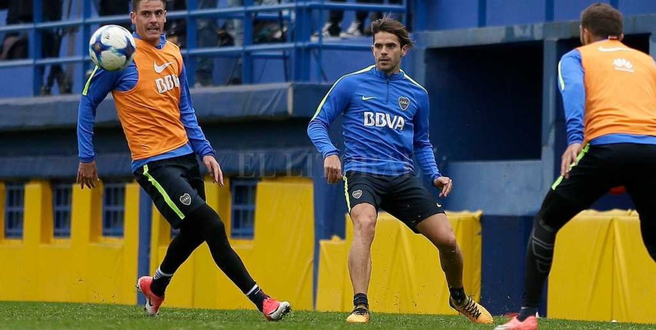 Boca sigue con sus entrenamientos en Casa Amarilla
