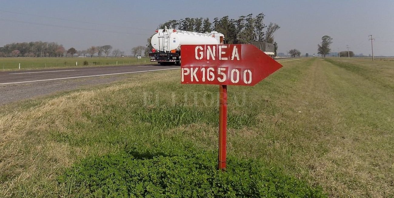 Los primeros 90 kilómetros del Gnea ya cuentan con gas en el caño troncal