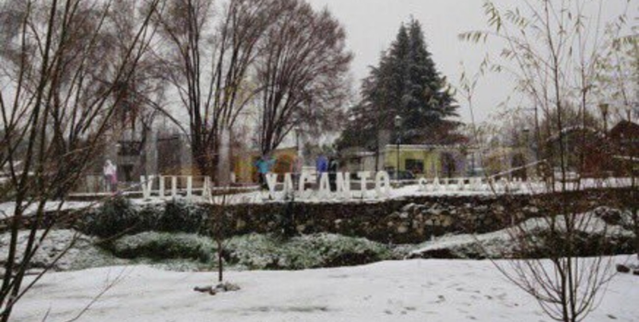 Las mejores postales que dejó la nevada en Córdoba