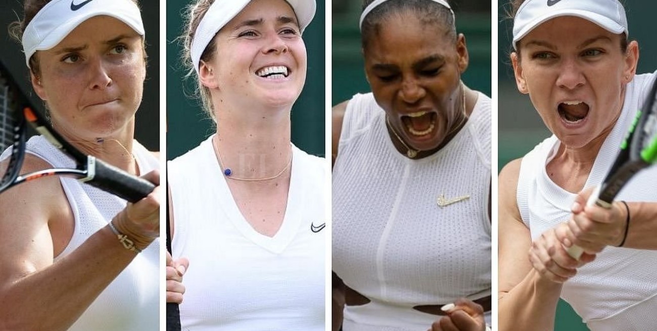 Quedó conformado el cuadro de semifinales femenino en Wimbledon