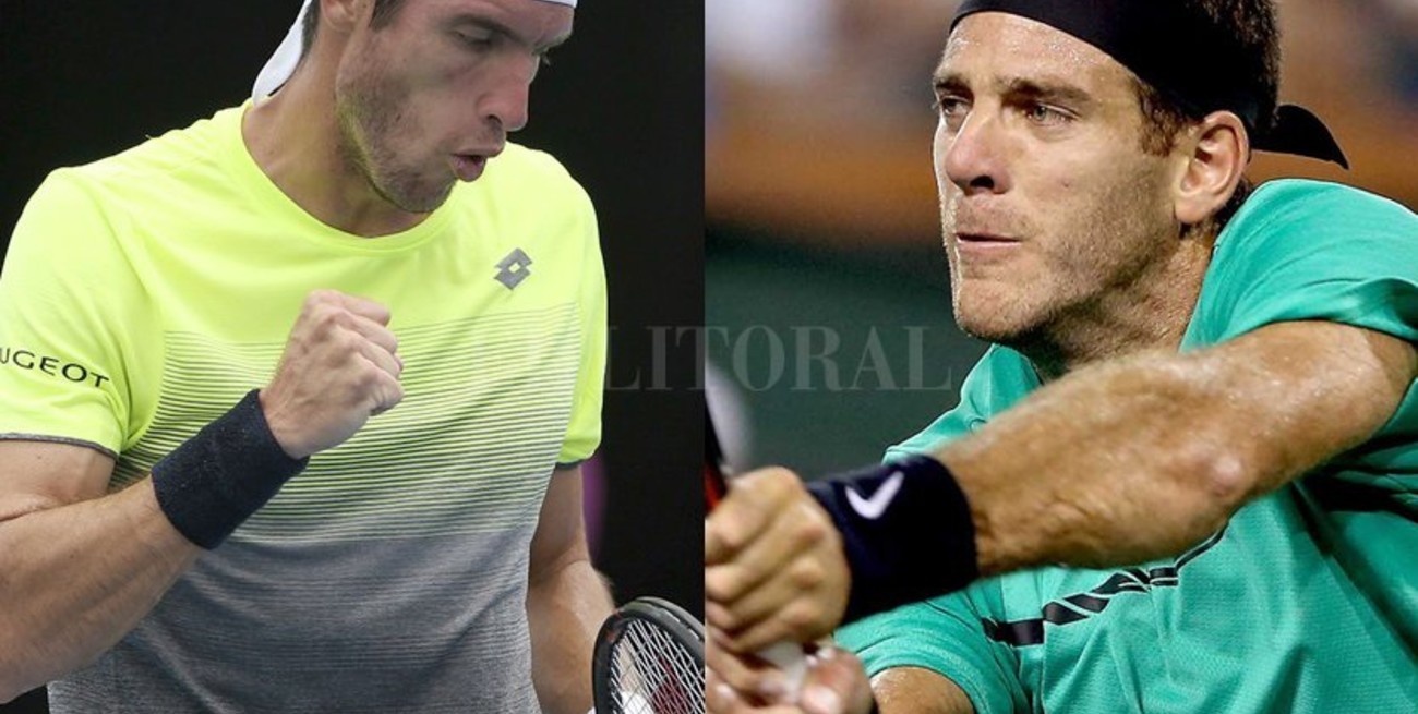 Ganaron Del Potro y Mayer 