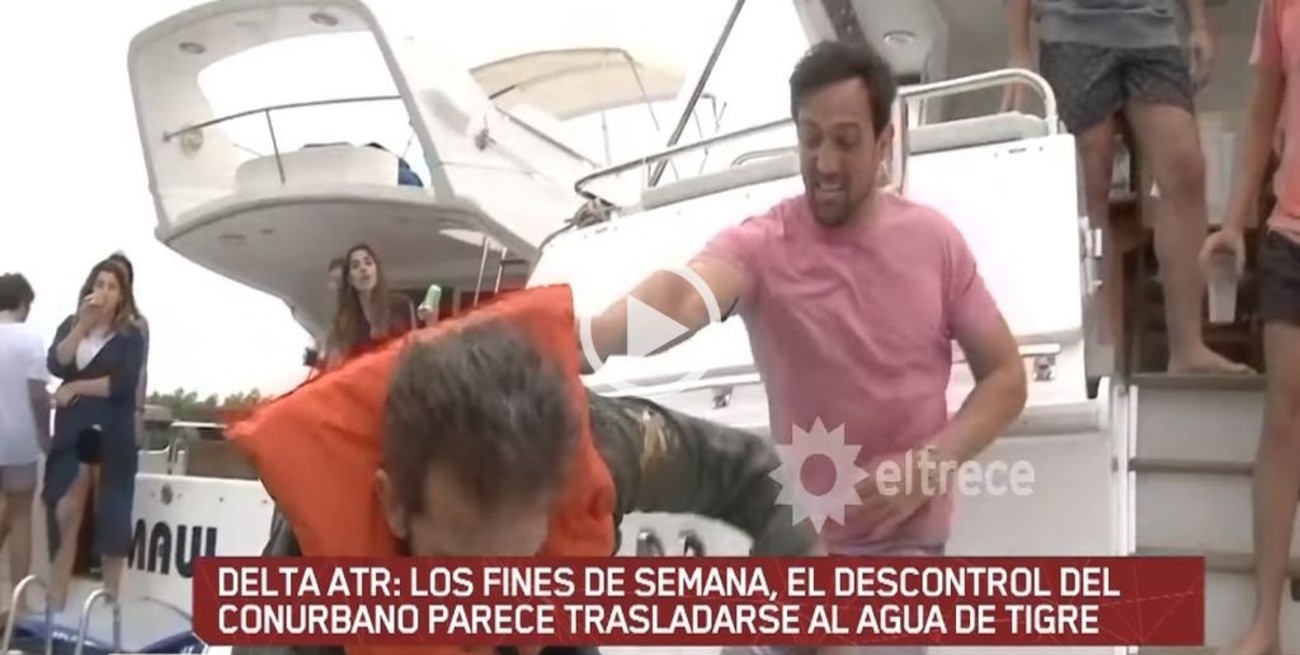 Tiraron a Martín Ciccioli de una lancha y sufrió lesiones: "No puedo caminar"