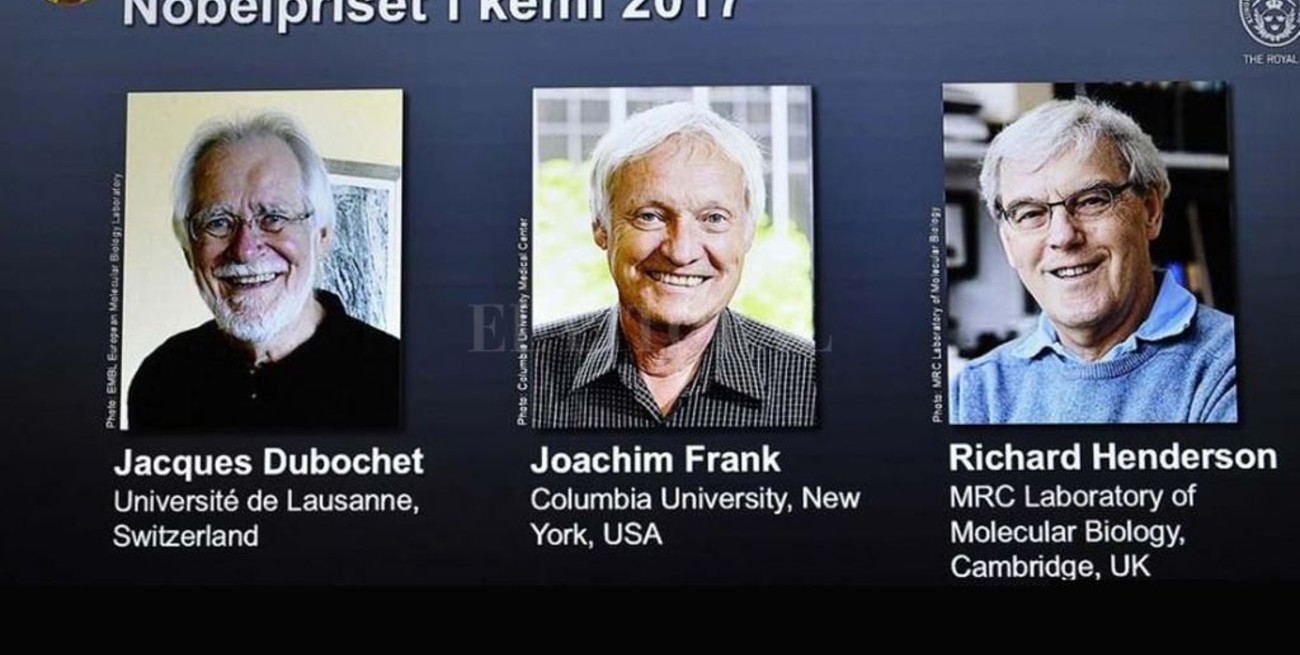 Premio Nobel de Química para creadores del microscopio crioelectrónico