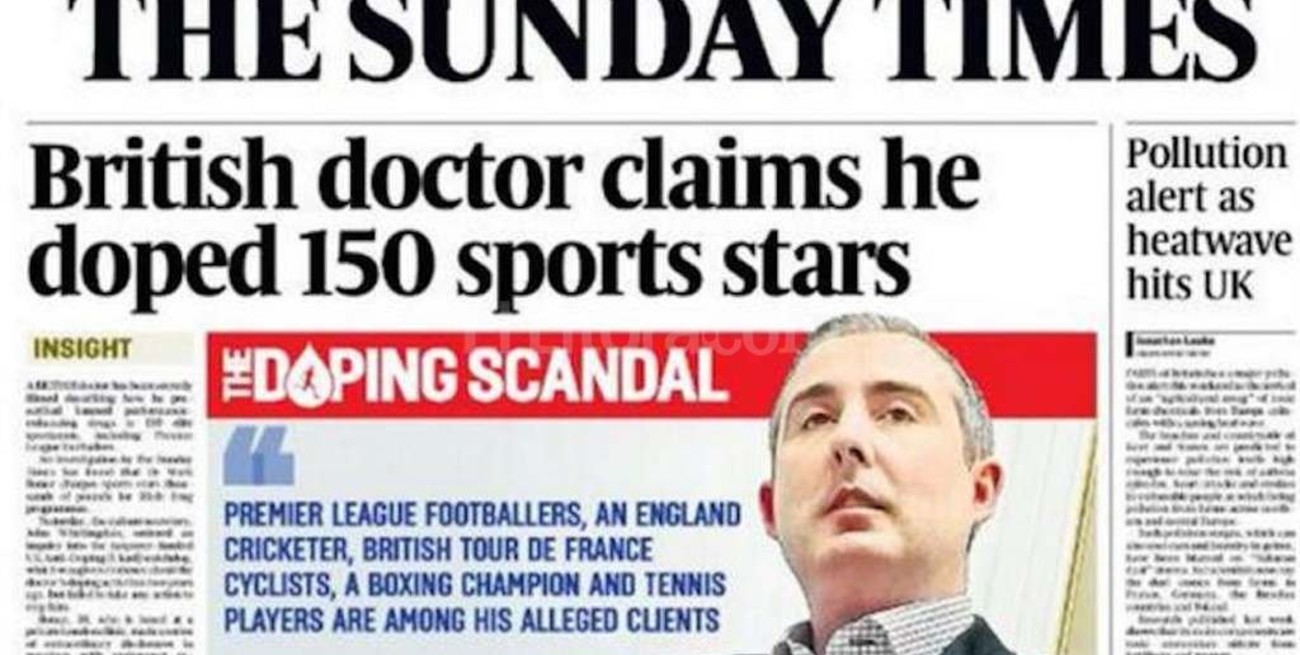 Piden investigar agencia antidoping por presunto dopaje a futbolistas