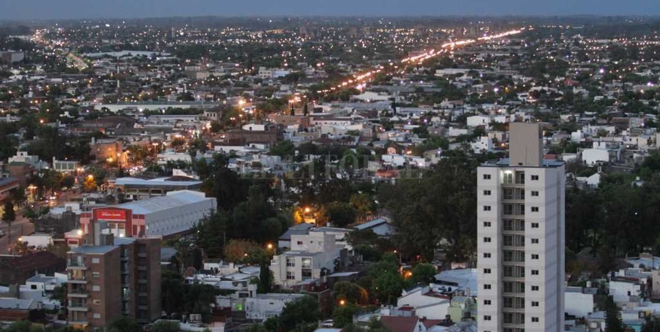 Mañana de viernes fresca en la ciudad