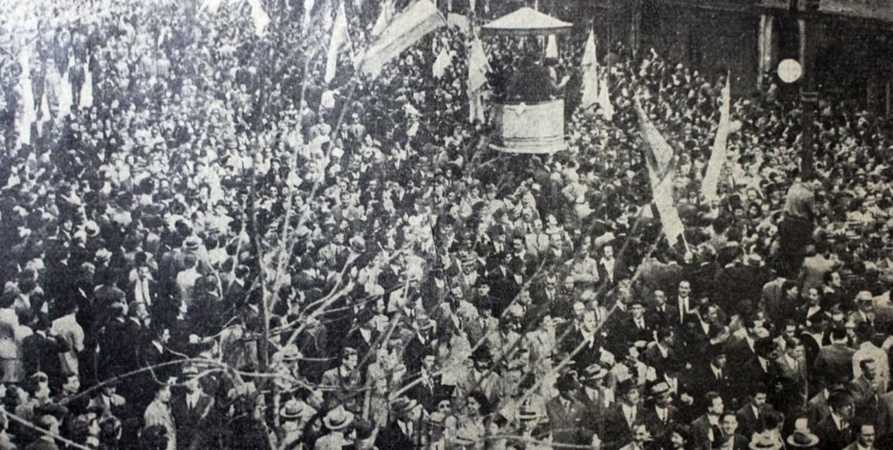 La marcha de la Constitución y la Libertad