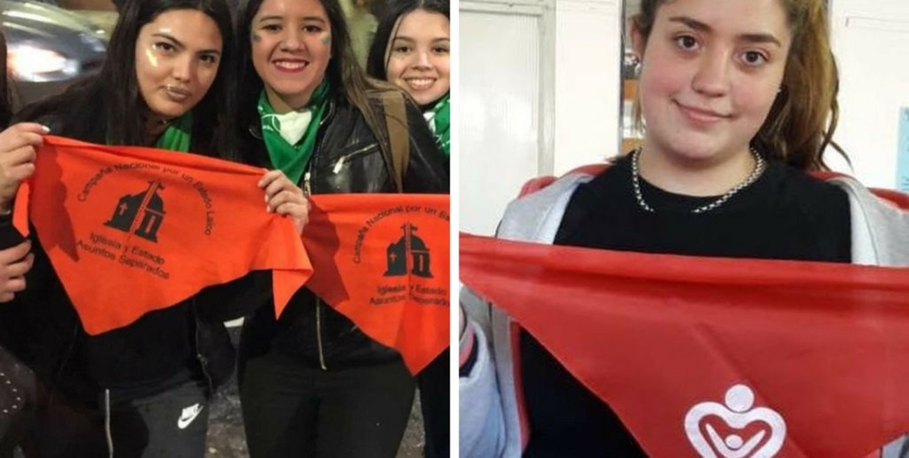 Pañuelos rojos y naranjas comienzan a mostrarse ¿qué significan?