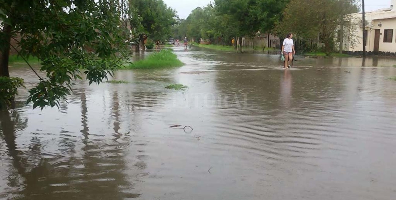 Reconquista intenta volver a su ritmo normal tras la lluvia