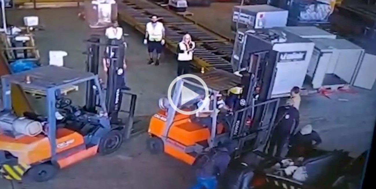 Video: Con el método de La Casa de Papel robaron más de 30 millones de dólares en oro