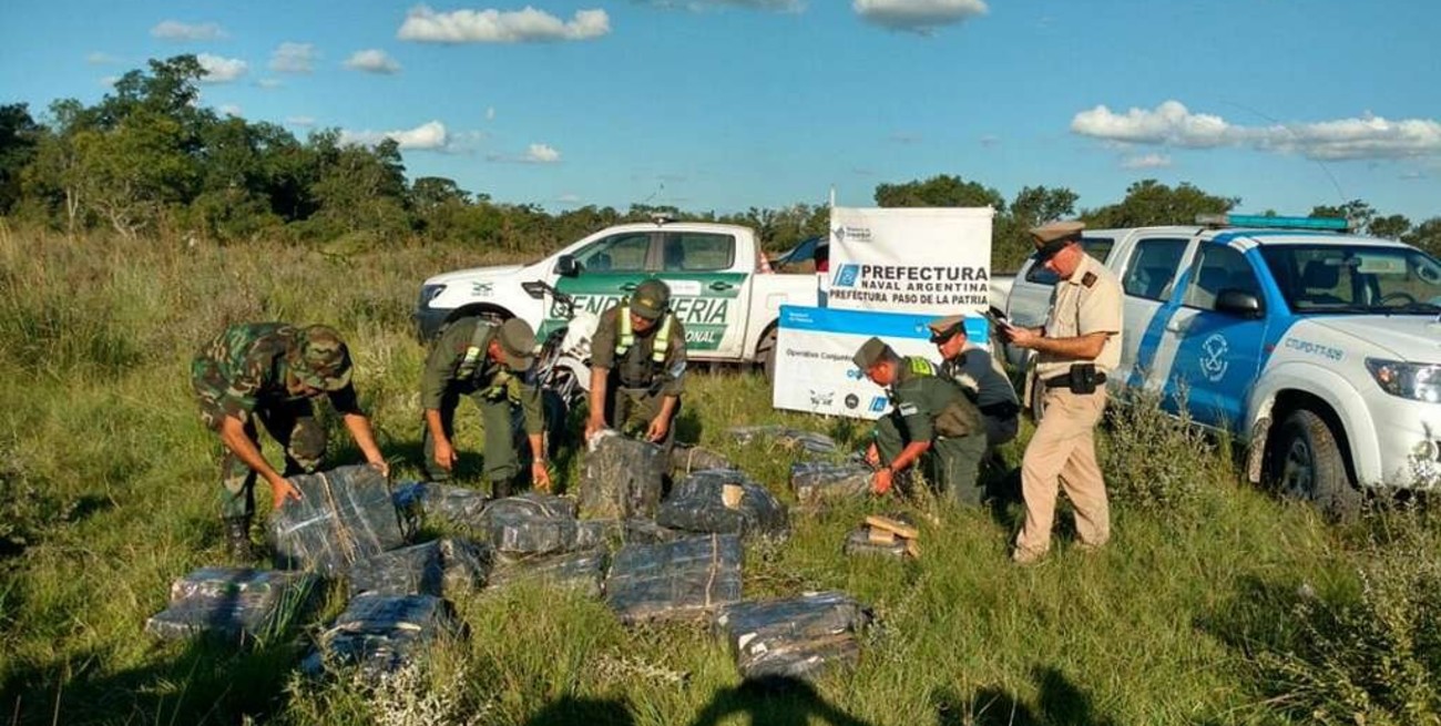 Secuestraron un cargamento de 700 kg de marihuana cuyo destino era Itatí