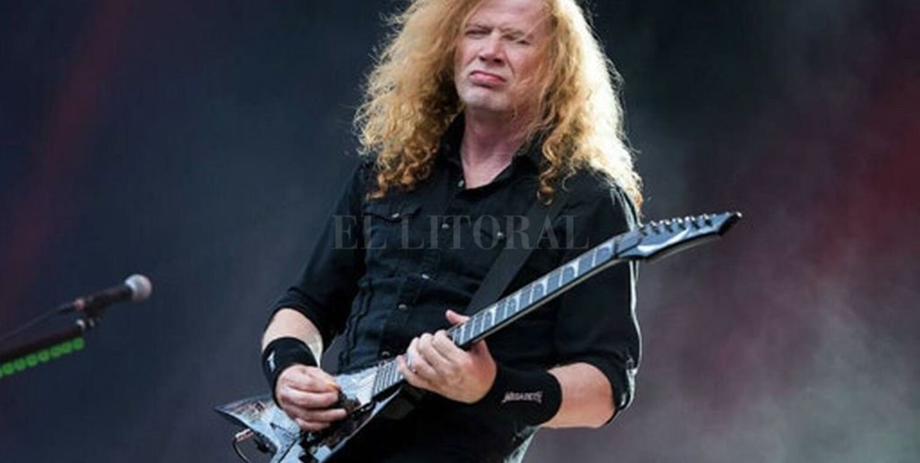 El líder de Megadeth fue diagnosticado con un cáncer de garganta