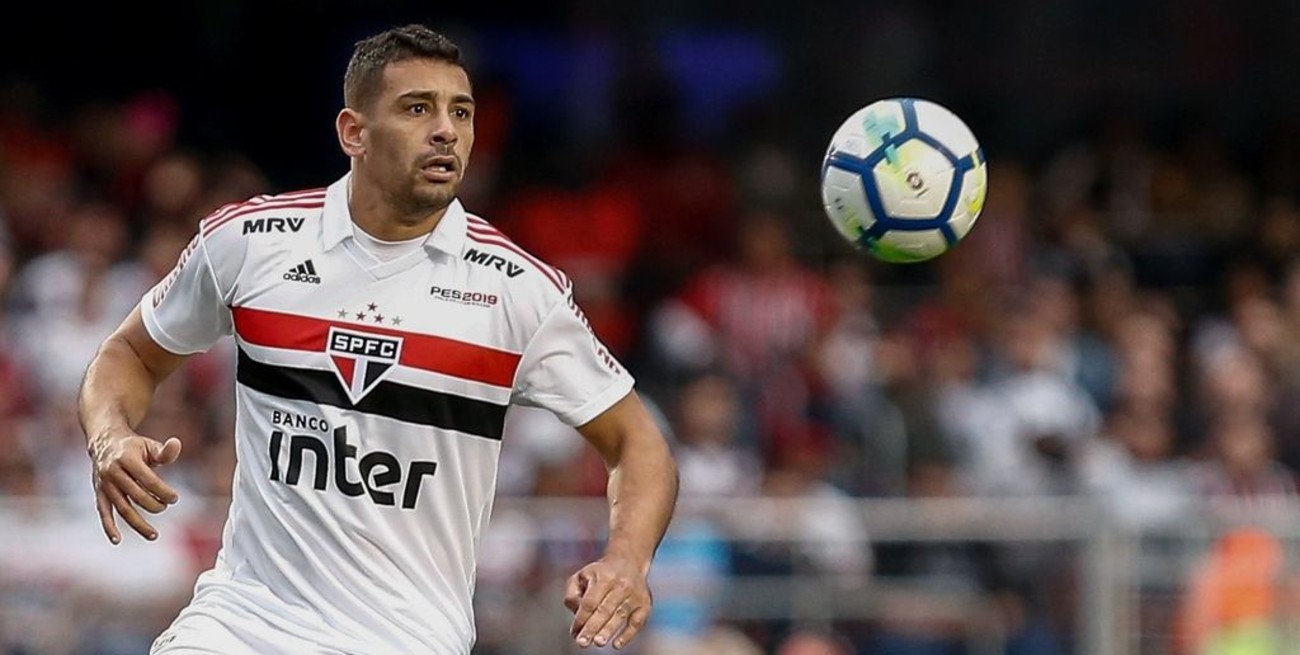 San Pablo se queda sin su delantero central para la vuelta con Colón