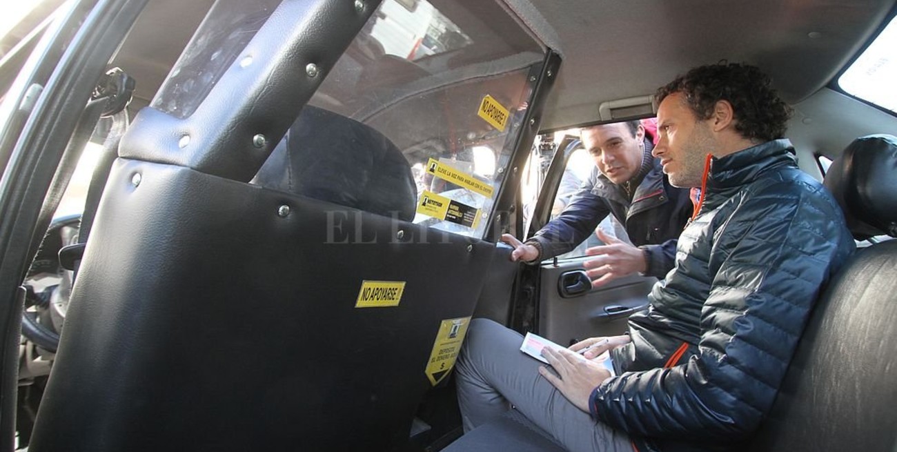 Autorizaron a instalar en los taxis y remises mamparas de seguridad