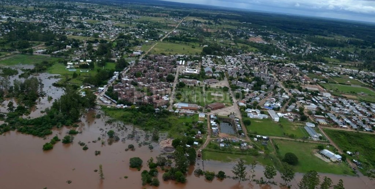 Continúa descendiendo el río Uruguay en la costa este de Entre Ríos