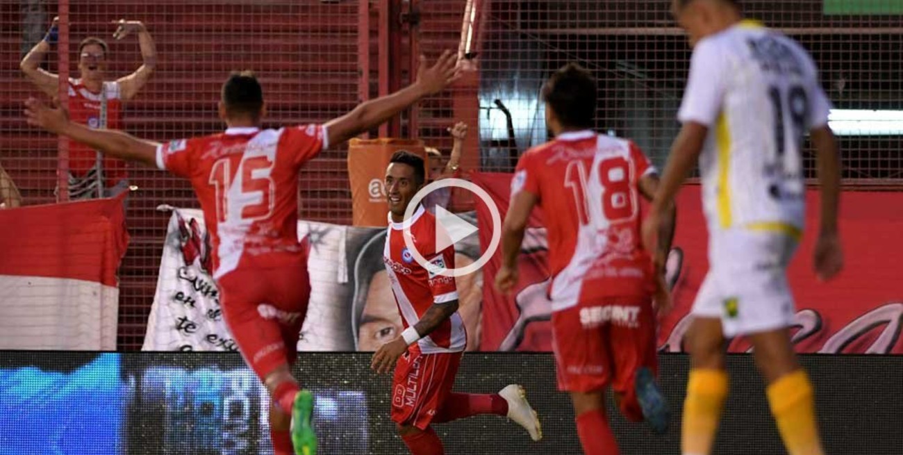 Argentinos Jrs le ganó a Defensa y escala posiciones