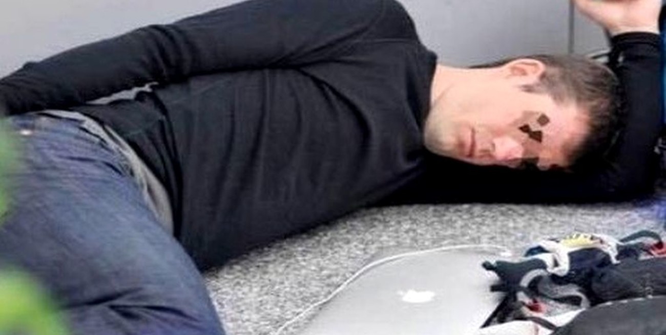 Entró a robar y se quedó dormido