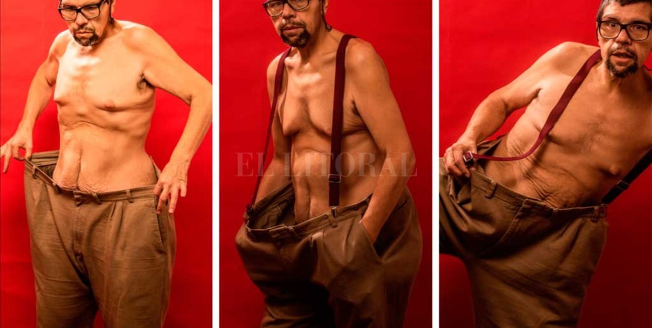 El fotógrafo santafesino que  se reveló contra la obesidad