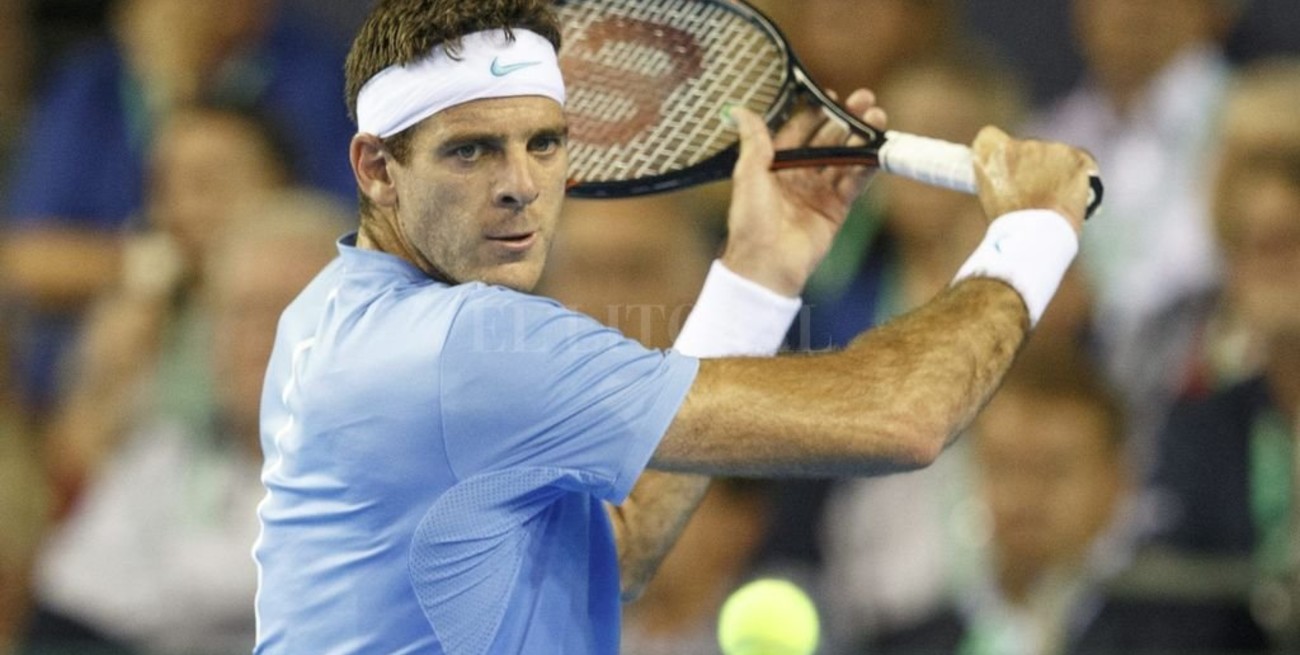 Del Potro confirmó que no jugará el repechaje de la Copa Davis