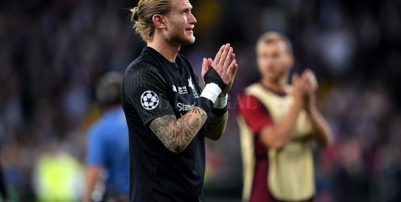 Amenazaron de muerte a Karius, el arquero del Liverpool