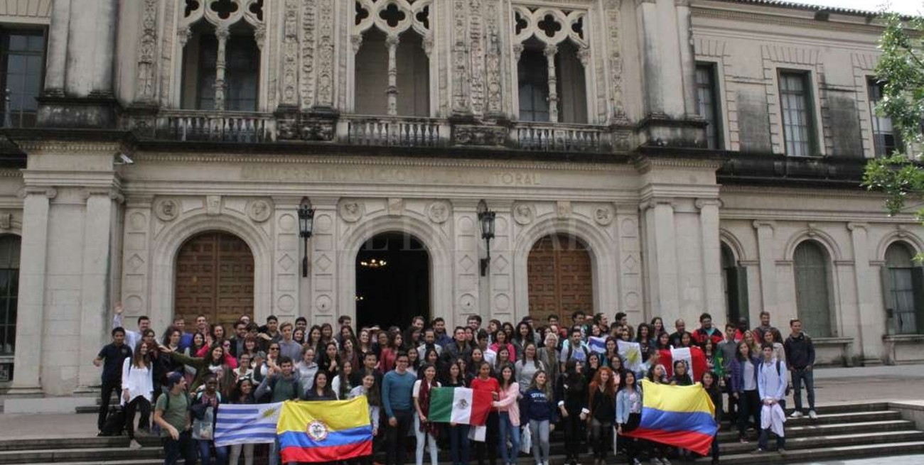 La UNL recibió a 100 estudiantes internacionales