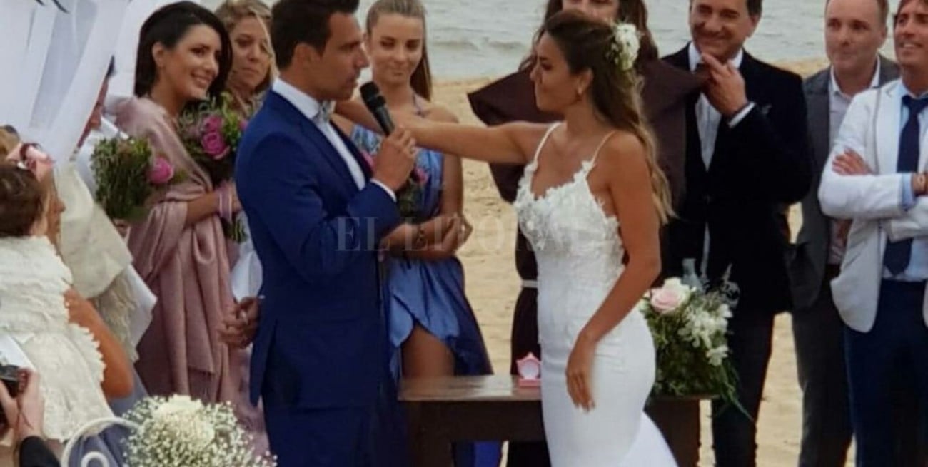 Se casaron Floppy Tesouro y Rodrigo Fernández Prieto