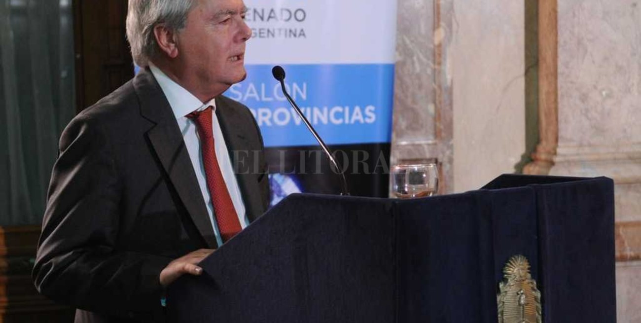 Pinedo denunció que "hay sectores antidemocráticos" en la calle 