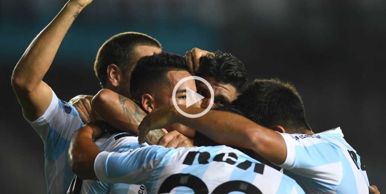 Racing inició la Sudamericana con el pie derecho