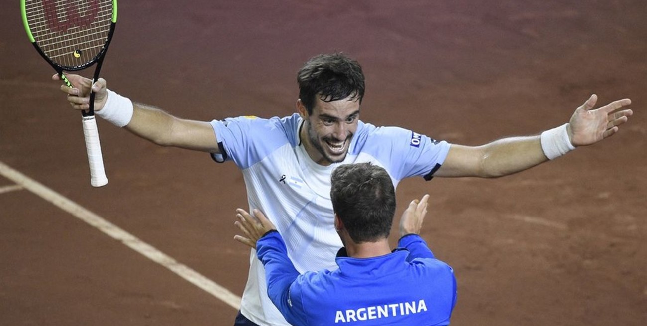 Guido Pella: "El amor por la camiseta siempre puede más que el cansancio"